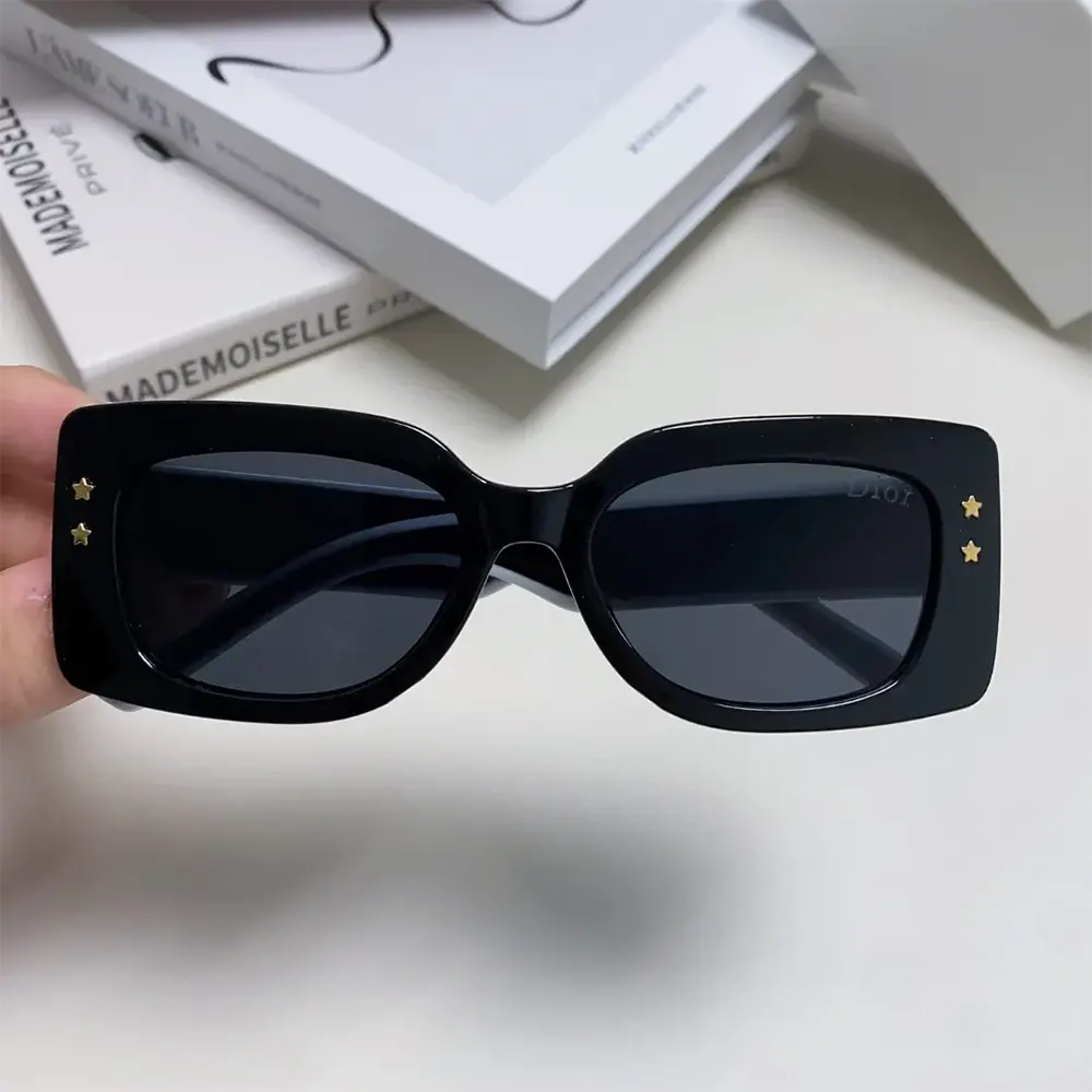 Dior Unisex DiorPacific S1U Black Square Sunglasses - image 4