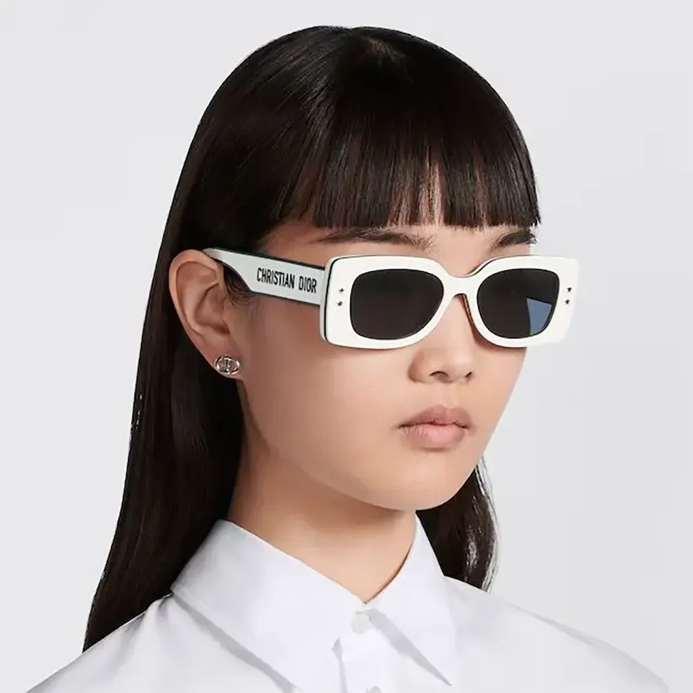 Dior Unisex DiorPacific S1U White Square Sunglasses - image 10