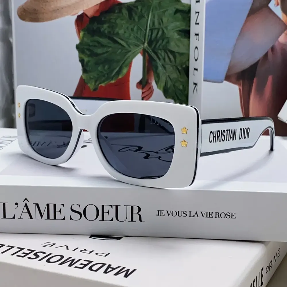 Dior Unisex DiorPacific S1U White Square Sunglasses - image 6