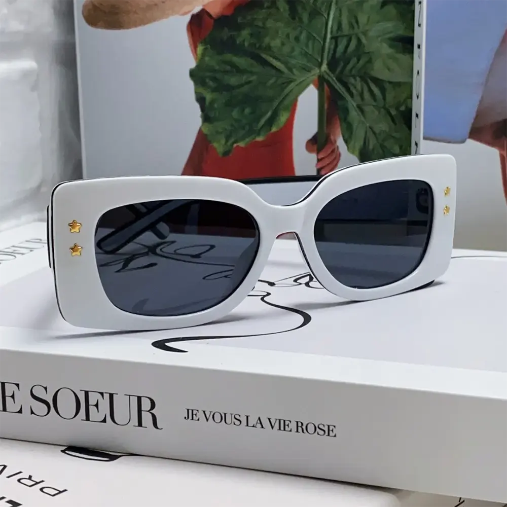 Dior Unisex DiorPacific S1U White Square Sunglasses - image 5