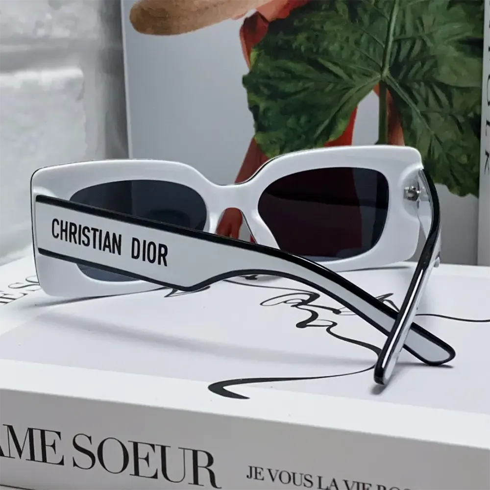 Dior Unisex DiorPacific S1U White Square Sunglasses - image 7