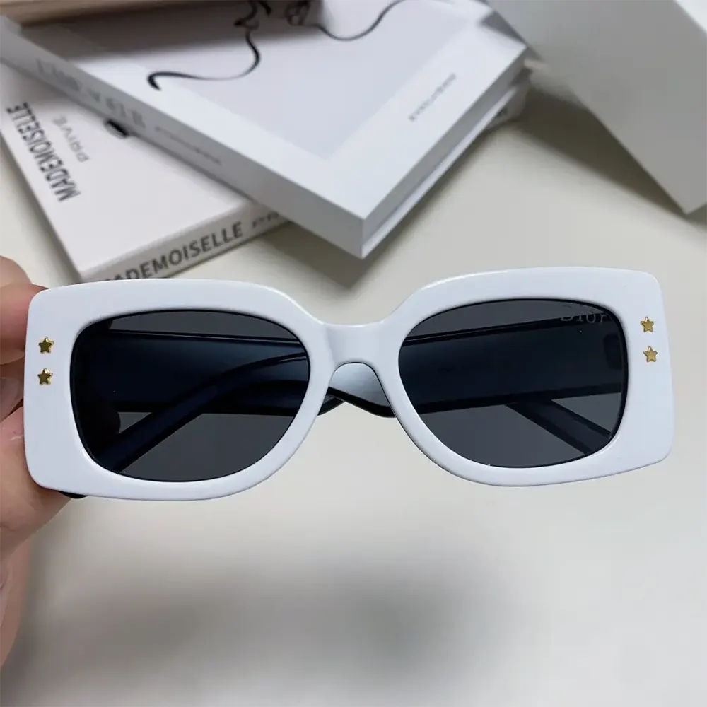 Dior Unisex DiorPacific S1U White Square Sunglasses - image 4