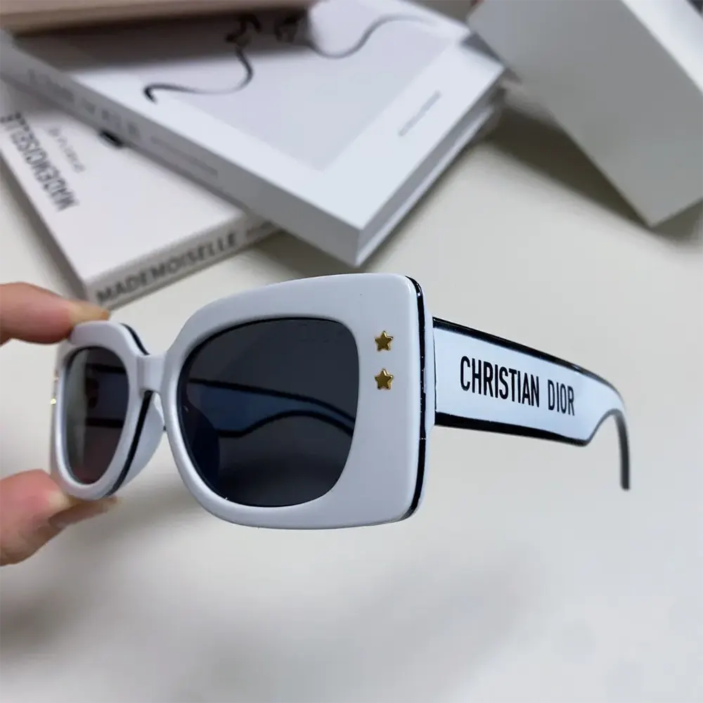 Dior Unisex DiorPacific S1U White Square Sunglasses - image 9