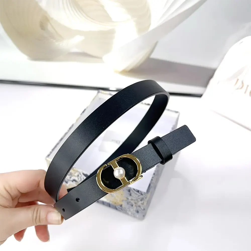 Dior Women 30 Montaigne Jolie Belt Black Smooth Calfskin 15 MM - image 8
