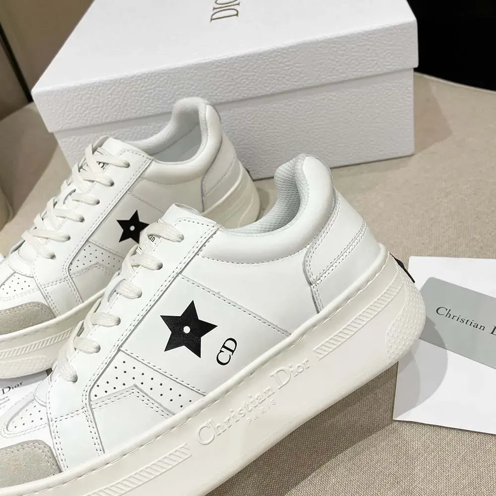 Dior Women Dior Star Platform Sneaker White Calfskin and Suede KCK413CLD_S09W - image 9