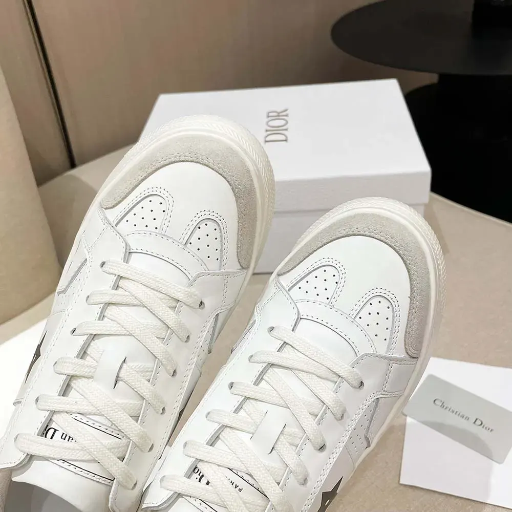 Dior Women Dior Star Platform Sneaker White Calfskin and Suede KCK413CLD_S09W - image 8