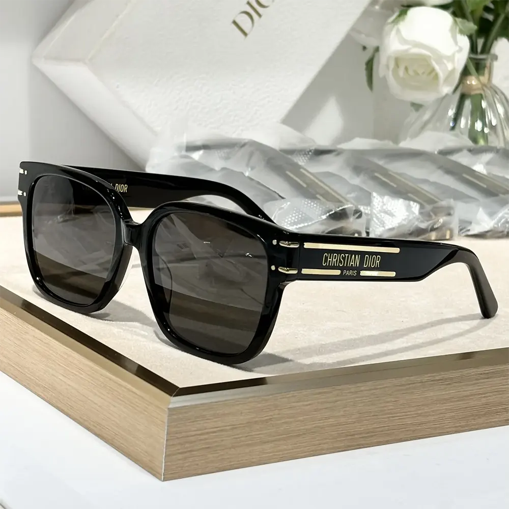 Dior Women DiorSignature S7F Black Square Sunglasses - image 4