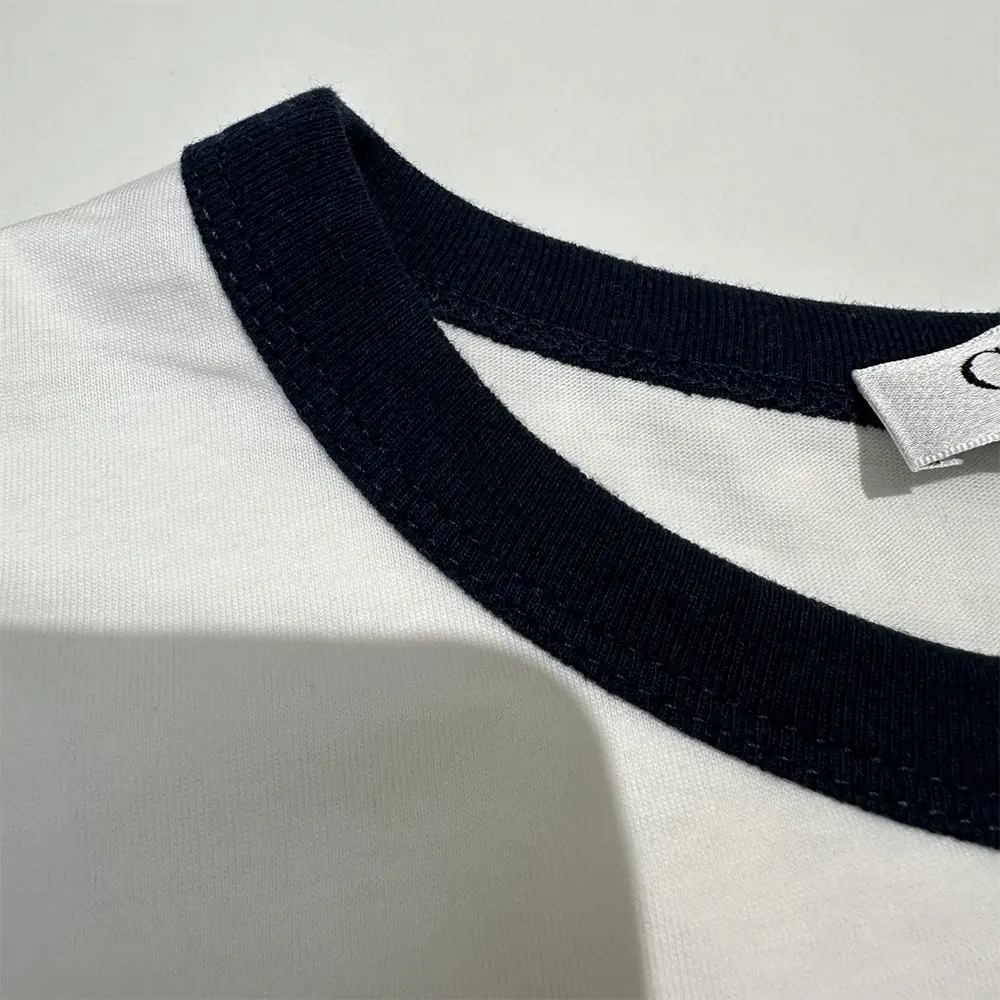 Dior Men Dioriviera T-Shirt Ecru and Navy Blue Cotton Jersey - image 10