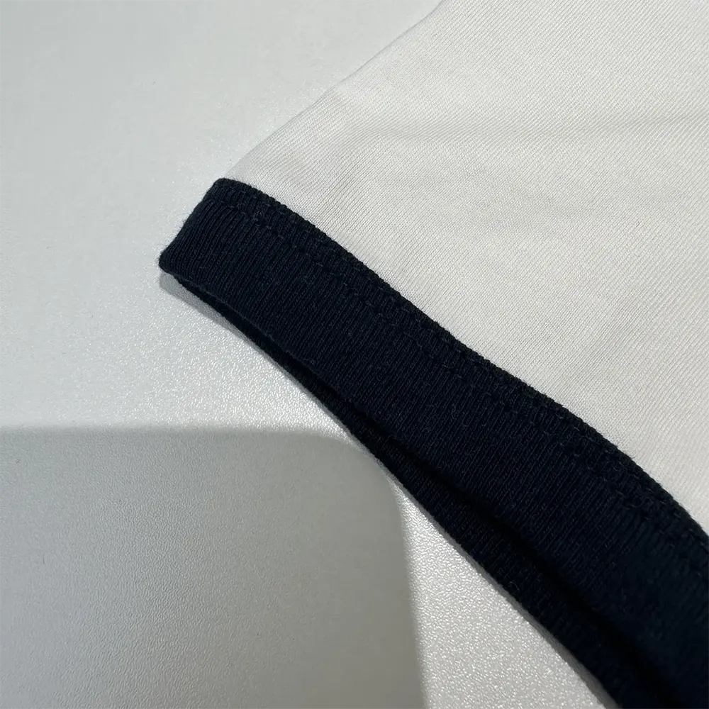 Dior Men Dioriviera T-Shirt Ecru and Navy Blue Cotton Jersey - image 9