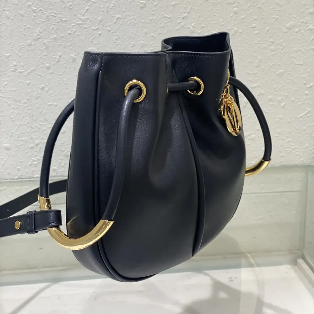 Dior Women Large Dior Nolita Bag Black Calfskin - image 5