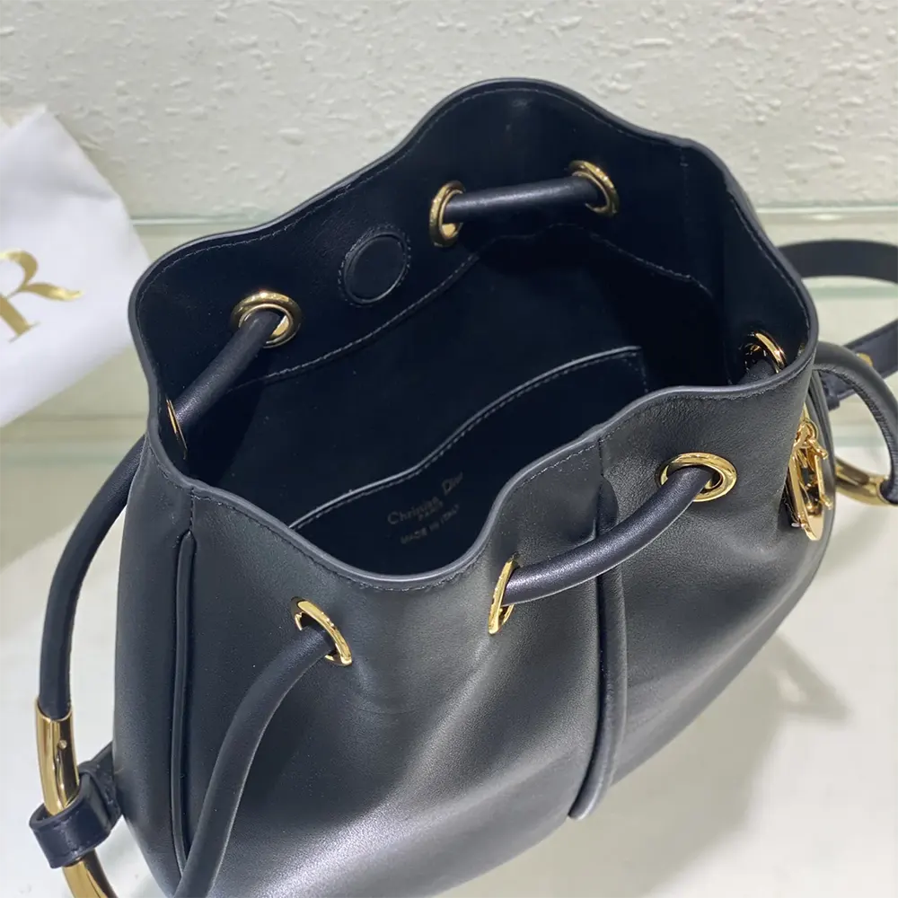 Dior Women Large Dior Nolita Bag Black Calfskin - image 9