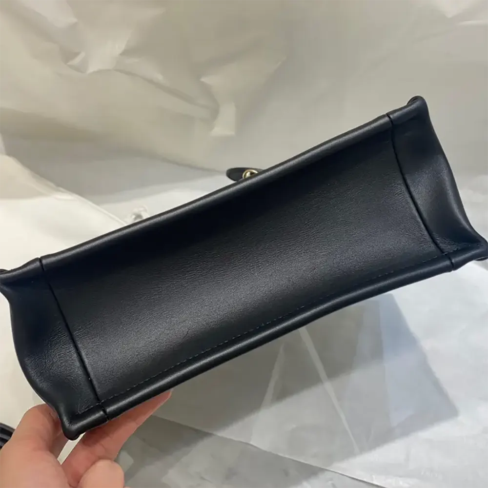 Dior Women Mini Dior Book Tote Black Macrocannage Calfskin - image 8