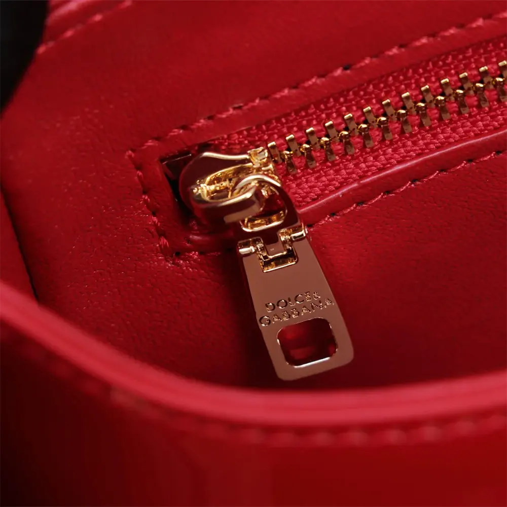 Dolce Gabbana D&G Women DG Logo Bag Top-handle Bag-Red - image 8