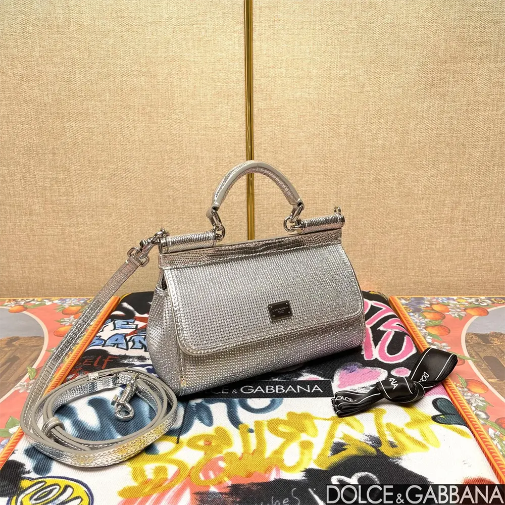 Dolce Gabbana D&G Women KIM DOLCE&GABBANA Small Sicily Handbag - image 4