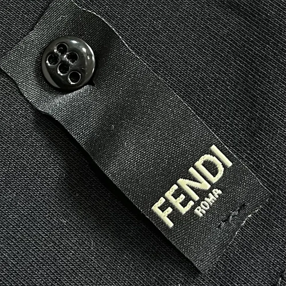 Fendi Women Black Cotton T-shirt - image 5
