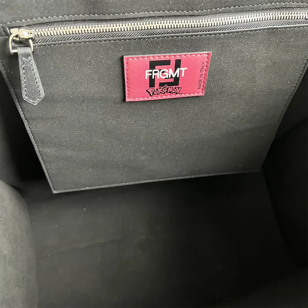 Fendi Unisex Shopper FENDI x FRGMT x POKÉMON Brown FF Fabric Bag - image 9