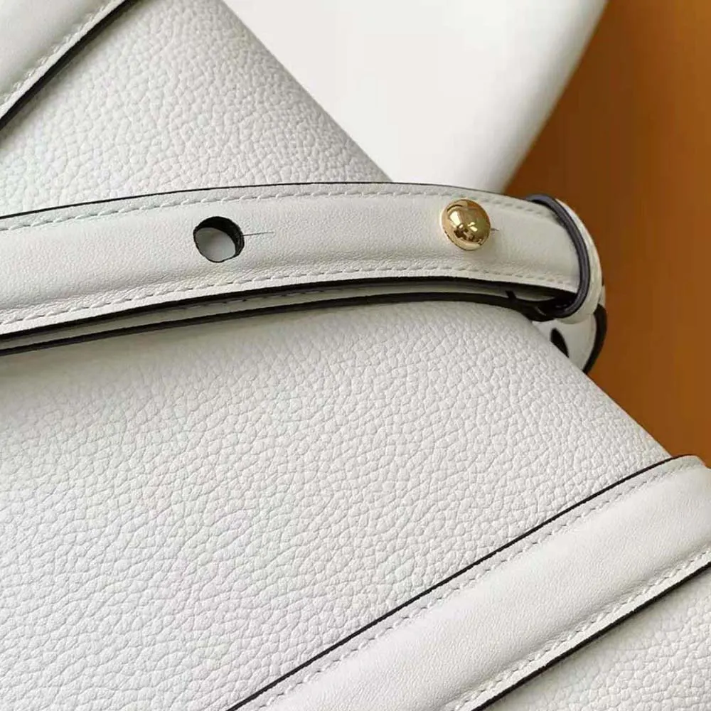 Fendi Women Boston 365 Lce White Leather Bag - image 6