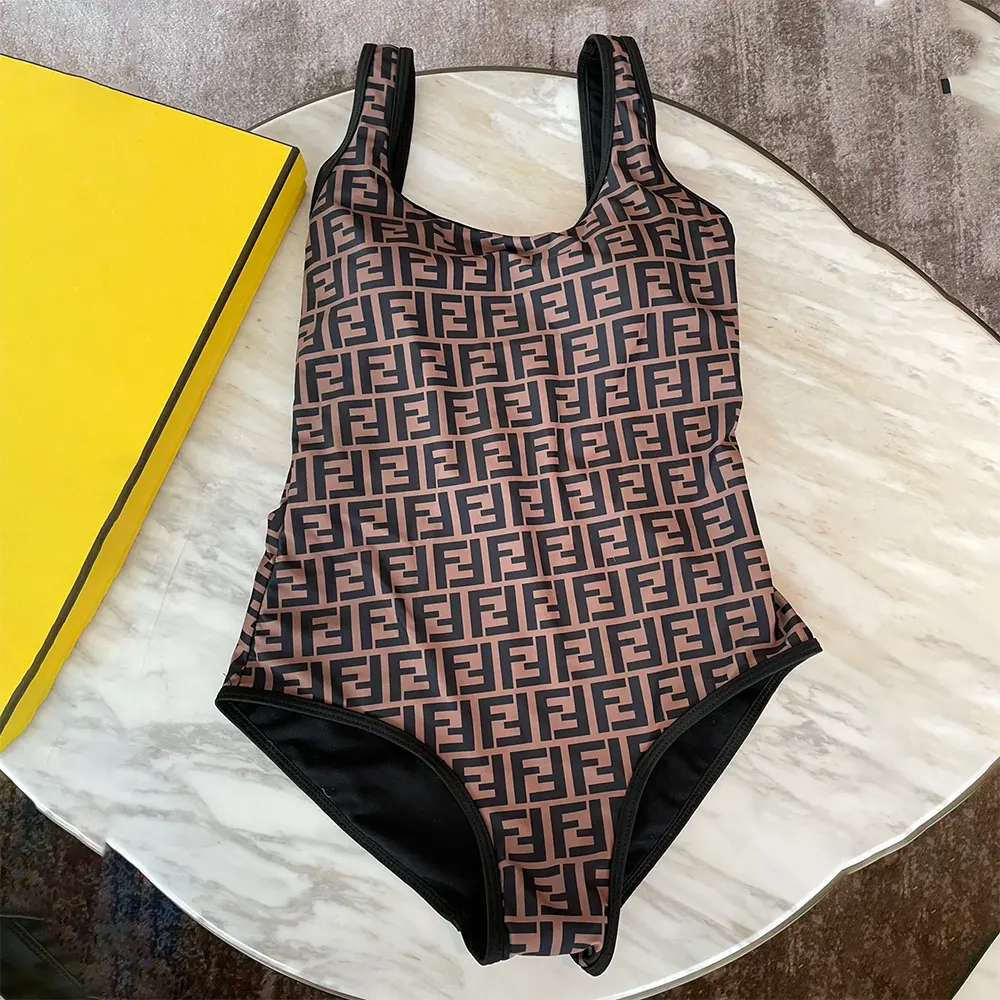 Fendi Women Brown Lycra® Reversible Swimsuit - image 6