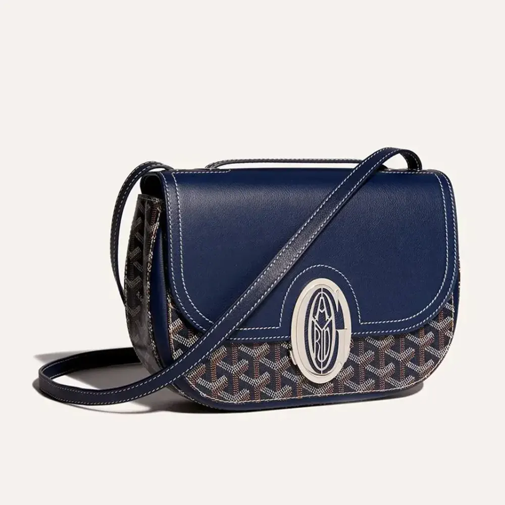 Goyard Unisex 233 Bag-Navy Blue