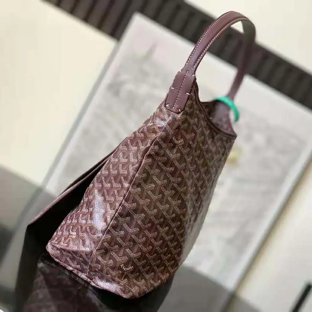 Goyard Unisex Bohème Hobo Bag-Maroon - image 4