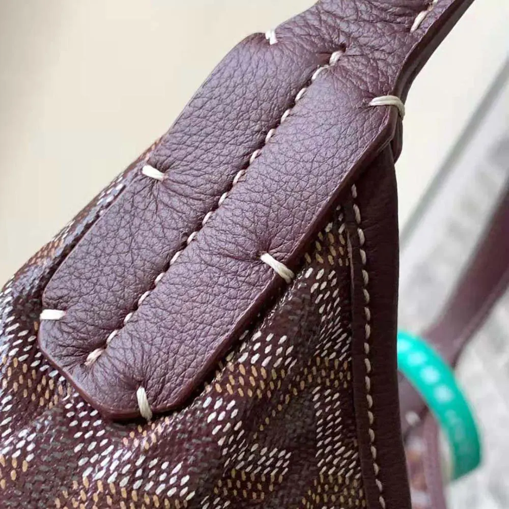 Goyard Unisex Bohème Hobo Bag-Maroon - image 6