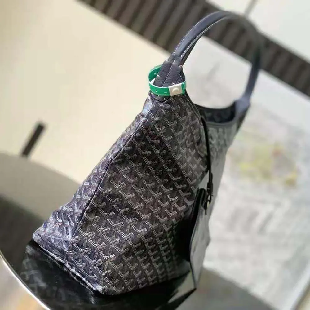 Goyard Unisex Bohème Hobo Bag-Navy - image 4