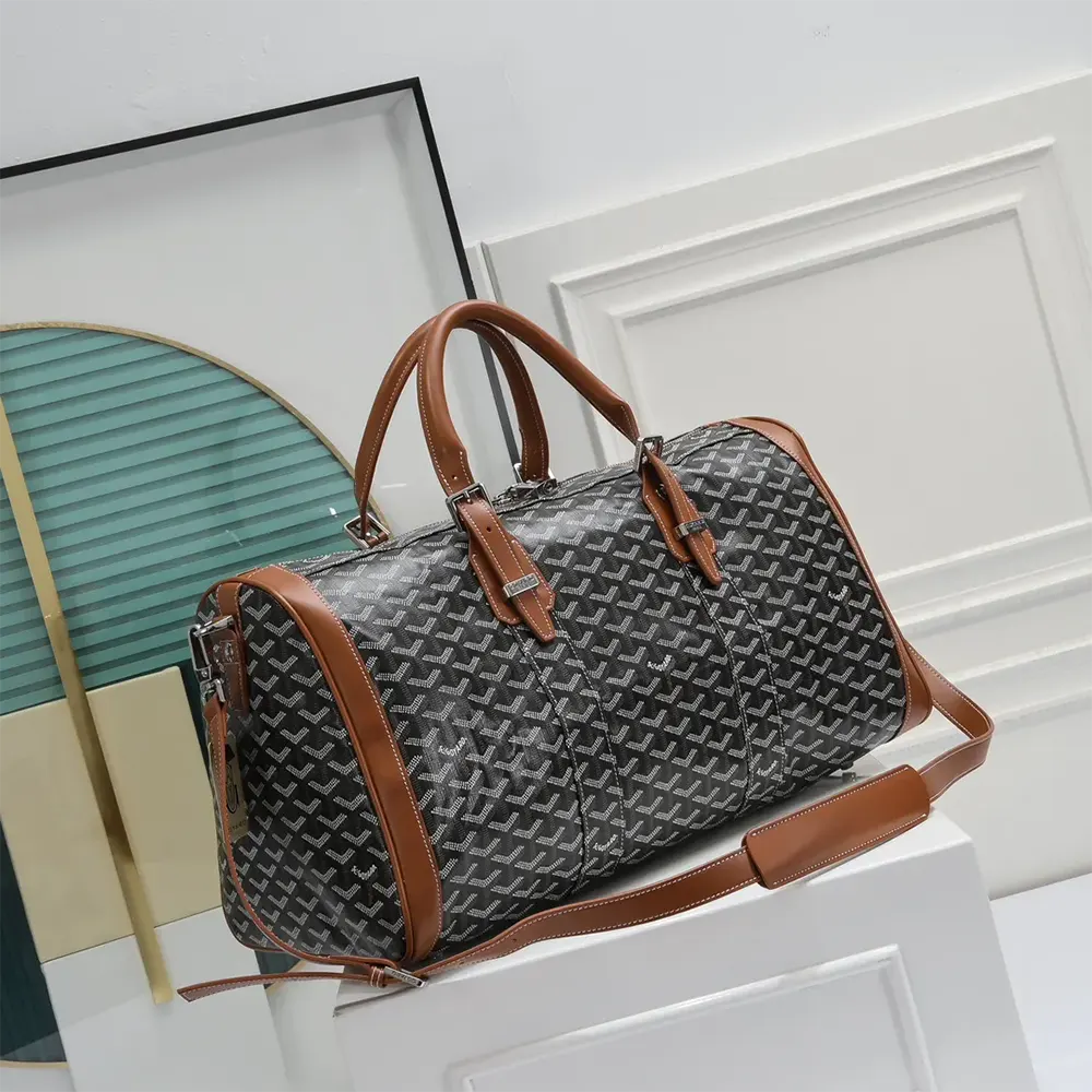 Goyard Unisex Boston 50 Bag-Brown - image 4