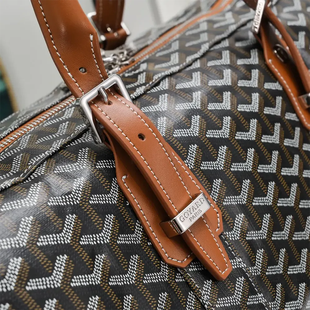 Goyard Unisex Boston 50 Bag-Brown - image 8