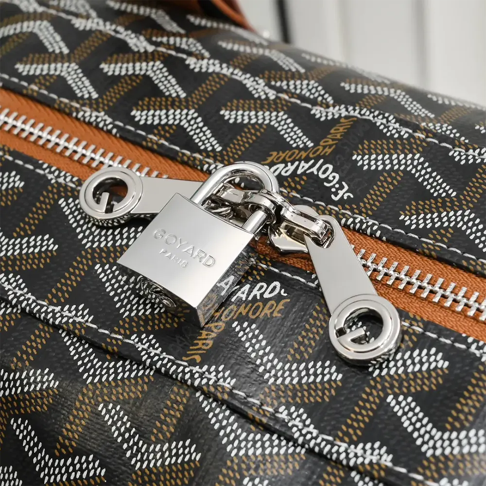 Goyard Unisex Boston 50 Bag-Brown - image 7