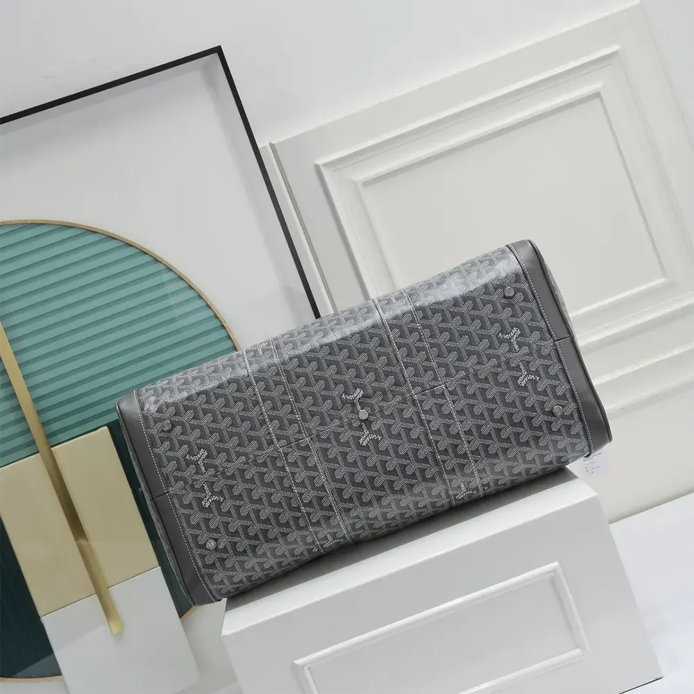 Goyard Unisex Boston 50 Bag-Grey - image 5