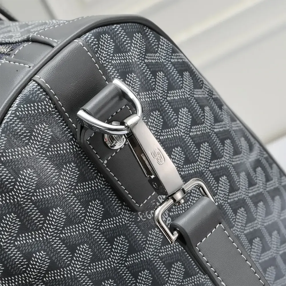 Goyard Unisex Boston 50 Bag-Grey - image 7