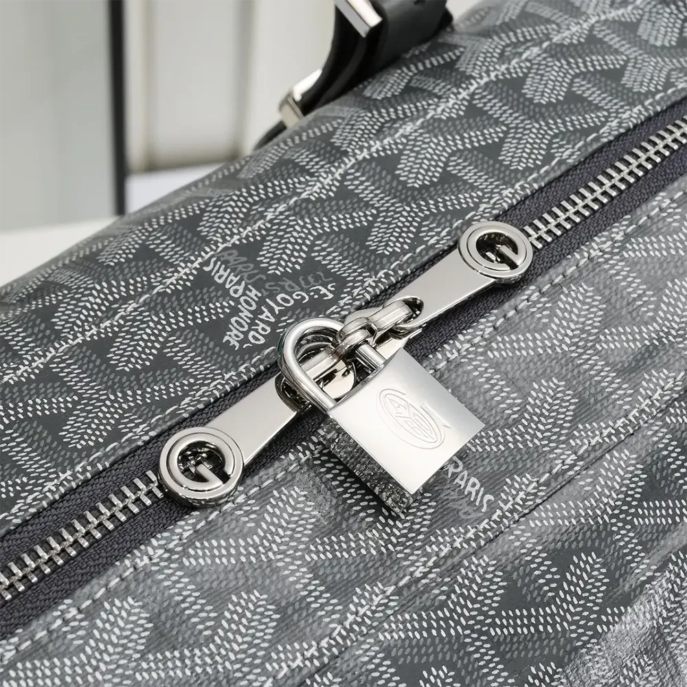 Goyard Unisex Boston 50 Bag-Grey - image 6