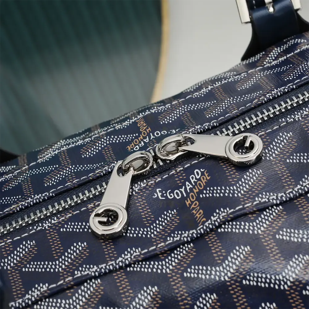 Goyard Unisex Boston 50 Bag-Navy Blue - image 6