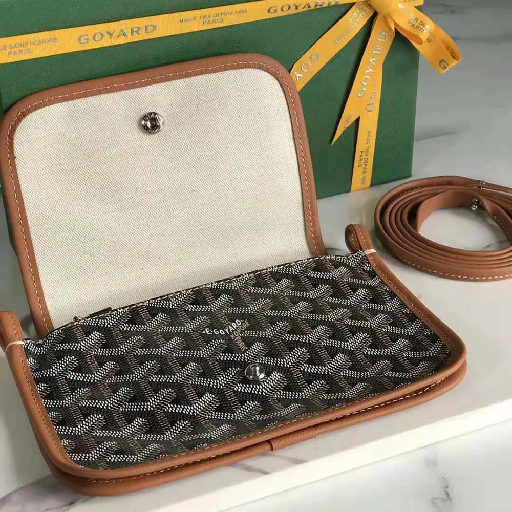 Goyard Women Plumet Pocket Wallet-Brown - image 5