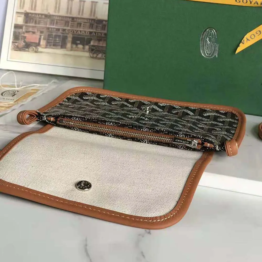 Goyard Women Plumet Pocket Wallet-Brown - image 6