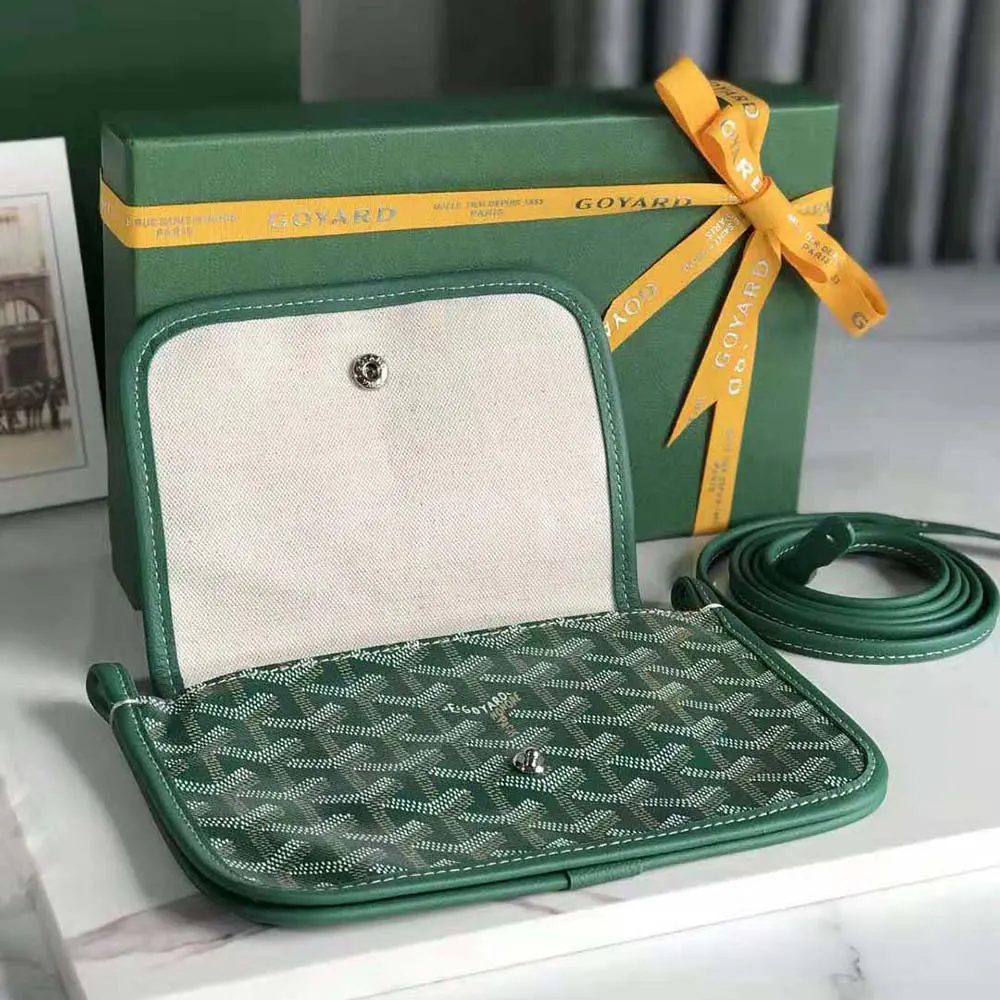 Goyard Women Plumet Pocket Wallet-Green - image 6