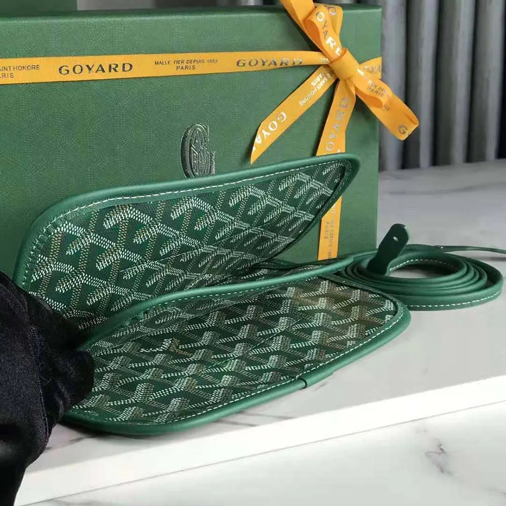 Goyard Women Plumet Pocket Wallet-Green - image 4