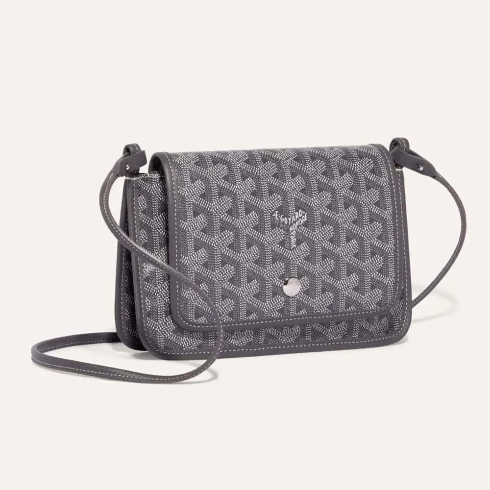 Goyard Women Plumet Pocket Wallet-Grey