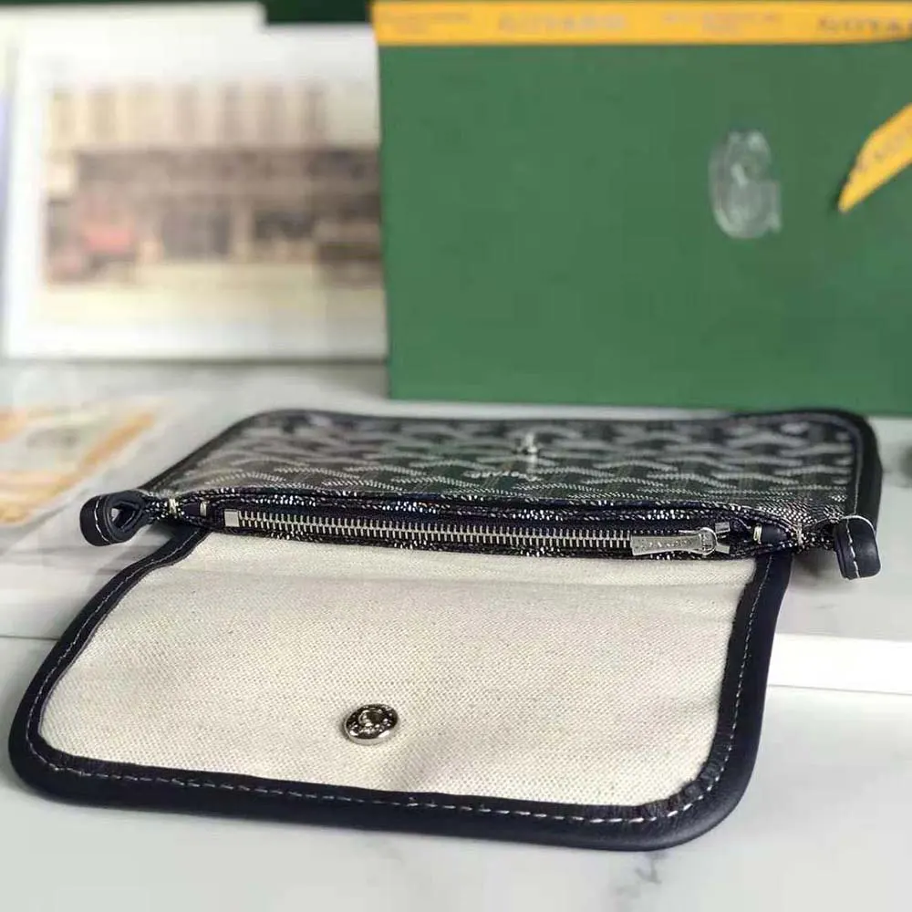 Goyard Women Plumet Pocket Wallet-Navy - image 6