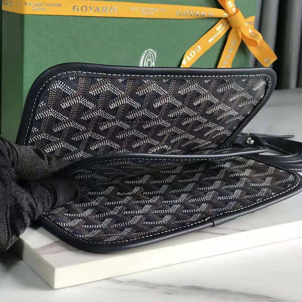 Goyard Women Plumet Pocket Wallet-Navy - image 4