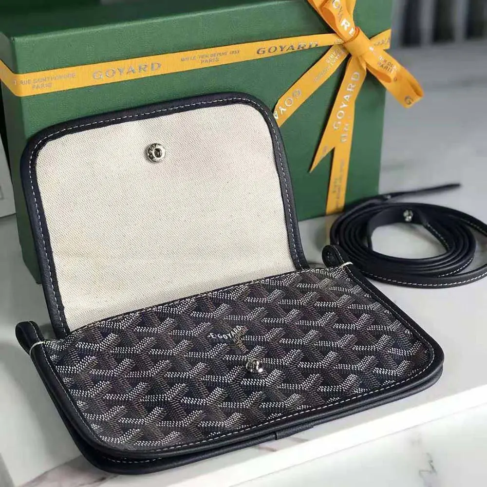 Goyard Women Plumet Pocket Wallet-Navy - image 5