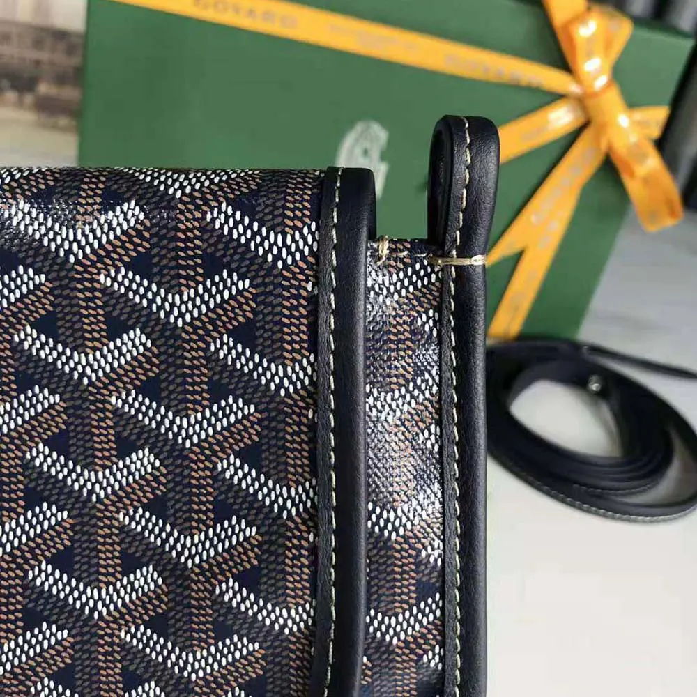 Goyard Women Plumet Pocket Wallet-Navy - image 8