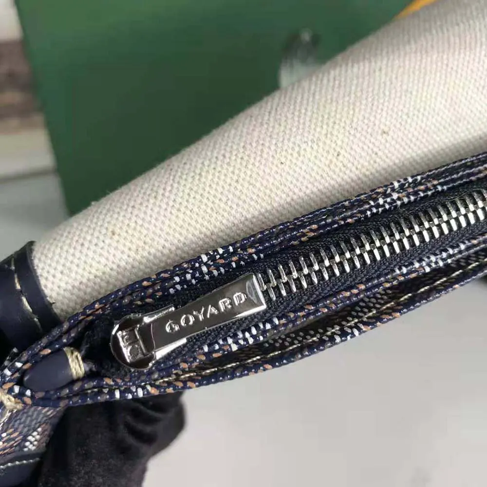 Goyard Women Plumet Pocket Wallet-Navy - image 7