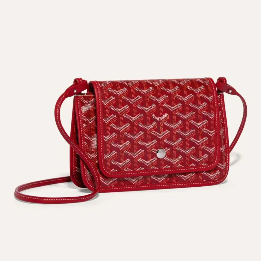 Goyard Women Plumet Pocket Wallet-Red