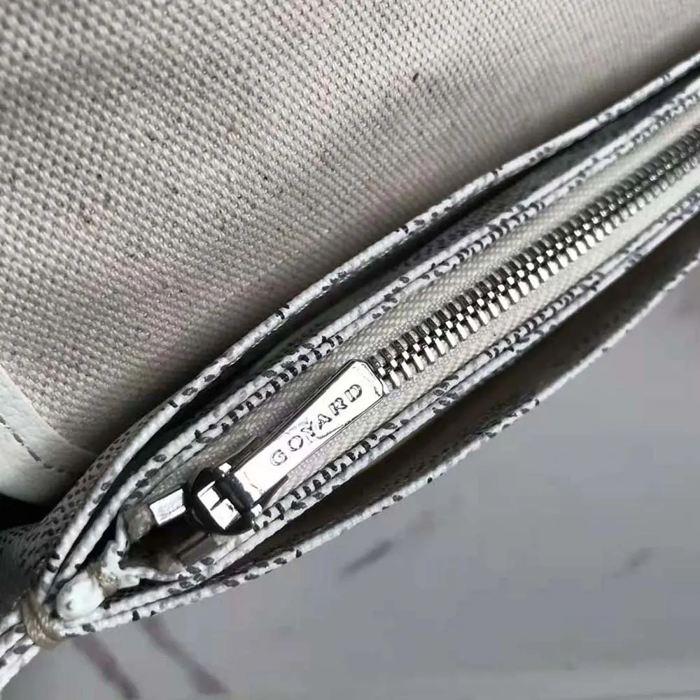 Goyard Women Plumet Pocket Wallet-White - image 8
