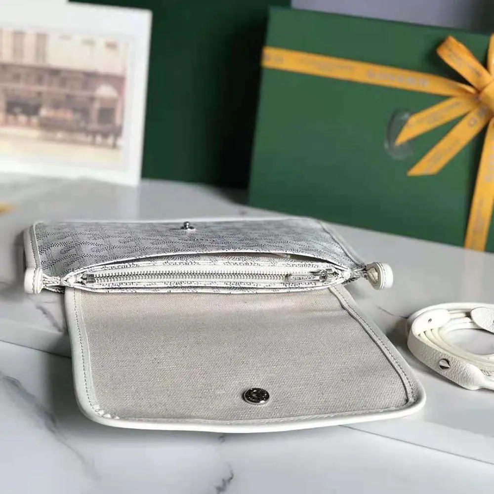 Goyard Women Plumet Pocket Wallet-White - image 6