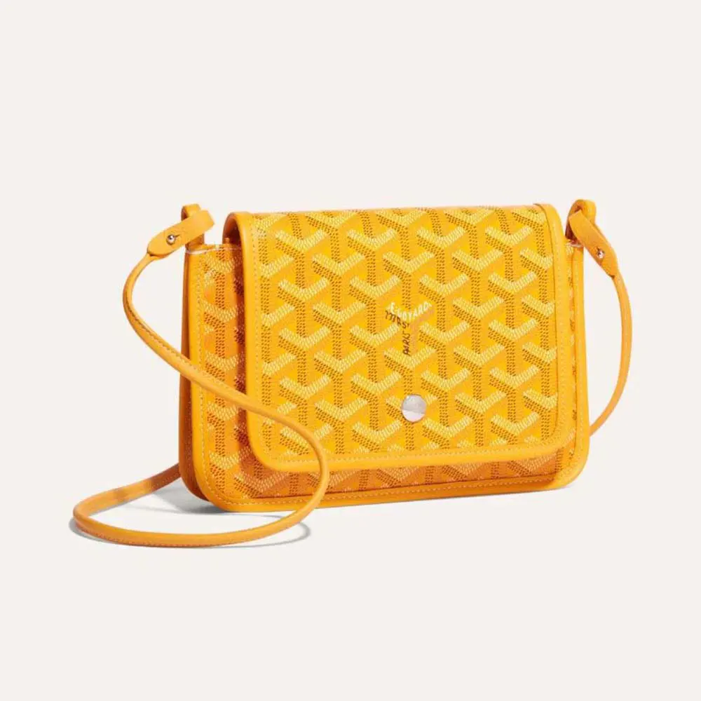 Goyard Women Plumet Pocket Wallet-Yellow