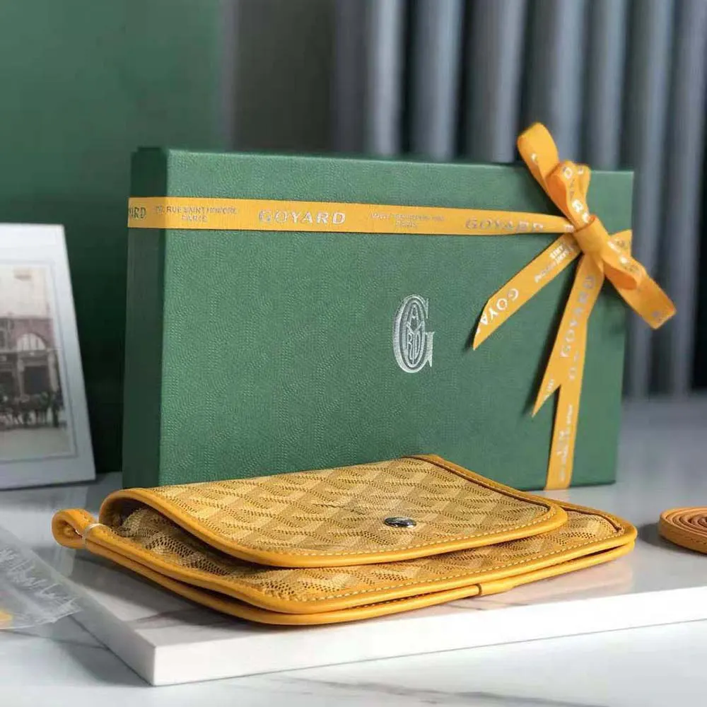 Goyard Women Plumet Pocket Wallet-Yellow - image 6