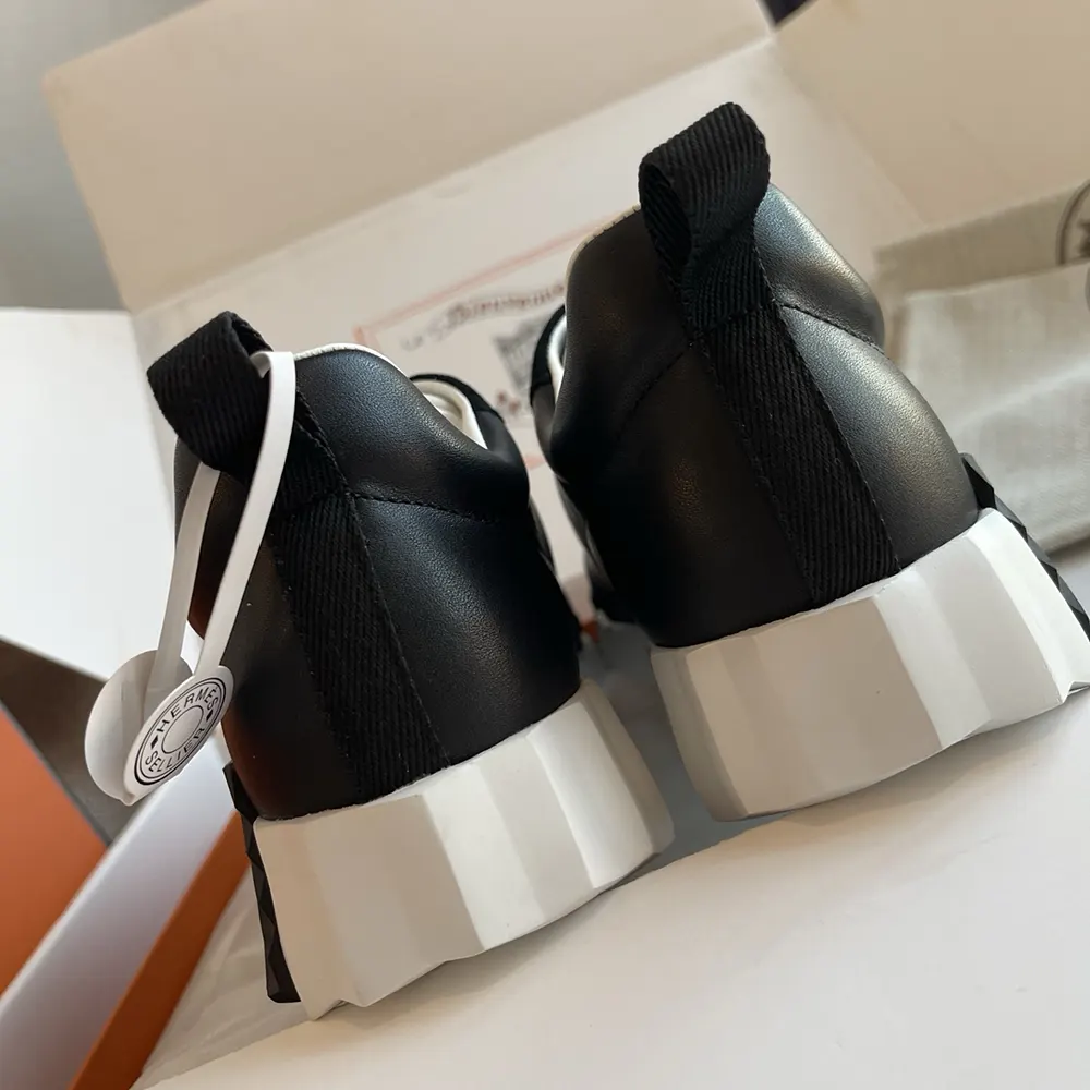 Hermes Unisex Bouncing Sneaker-Black H242250Z - image 9