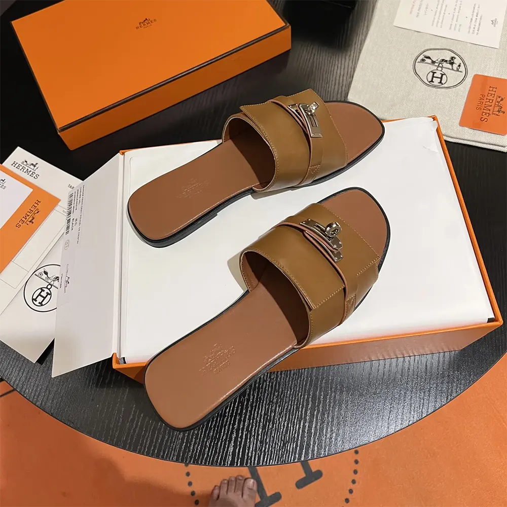 Hermes Women Giulia Sandal-Brown H231056Z - image 6